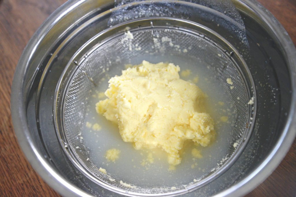 washing your butter