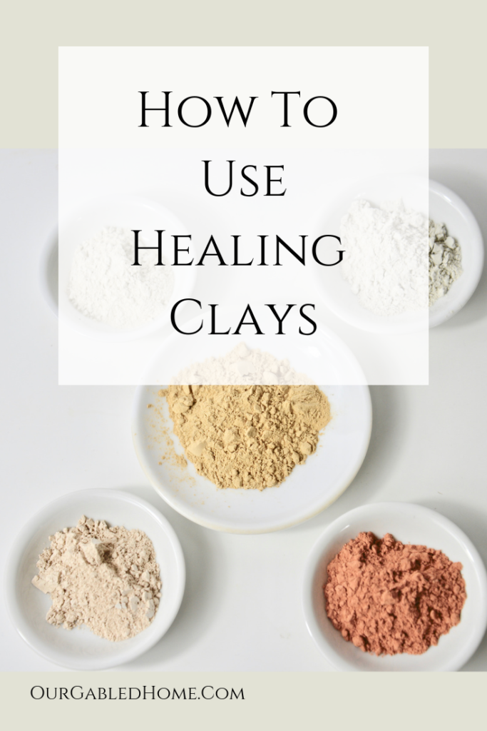 pin for healing clays