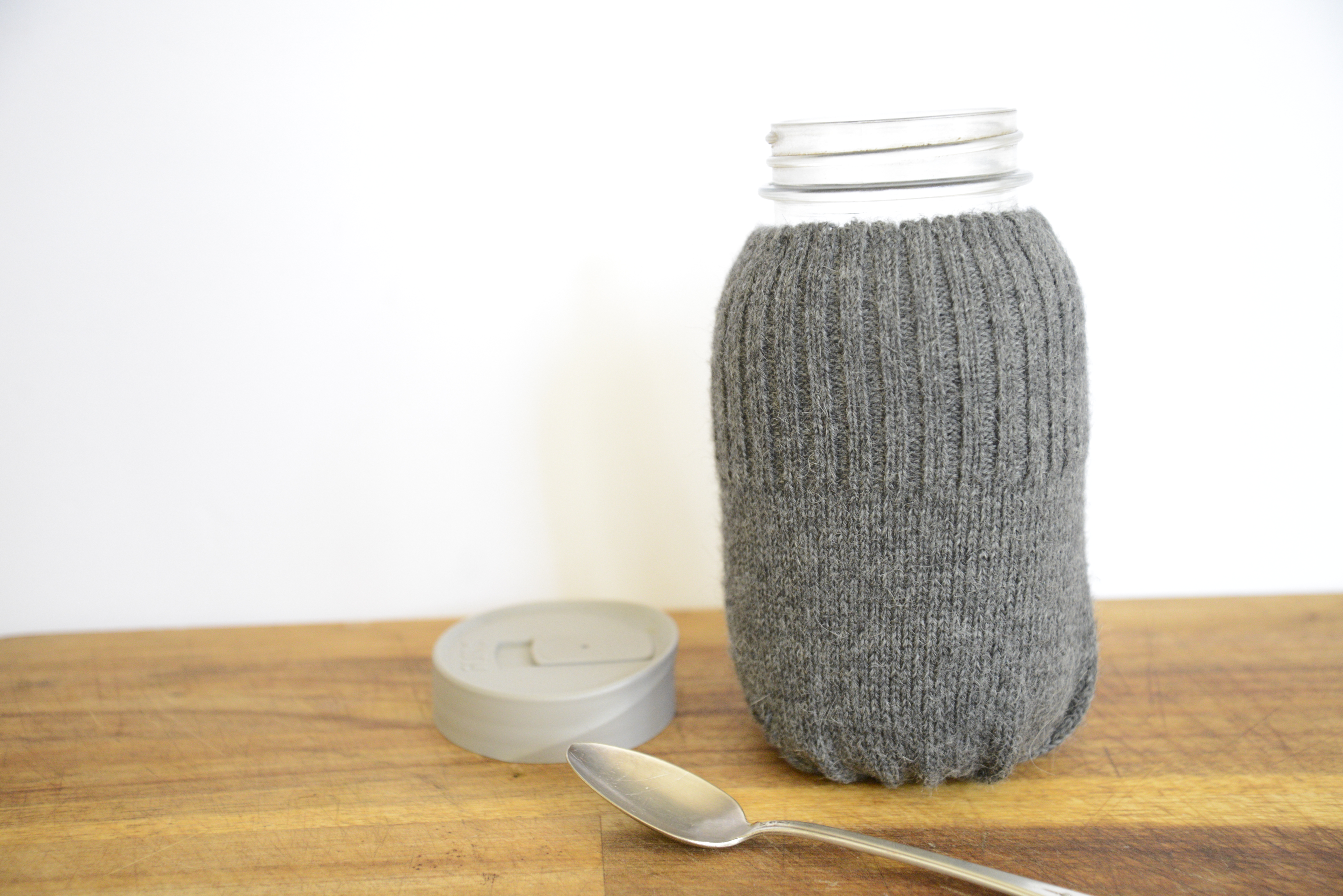 mason jar cozy