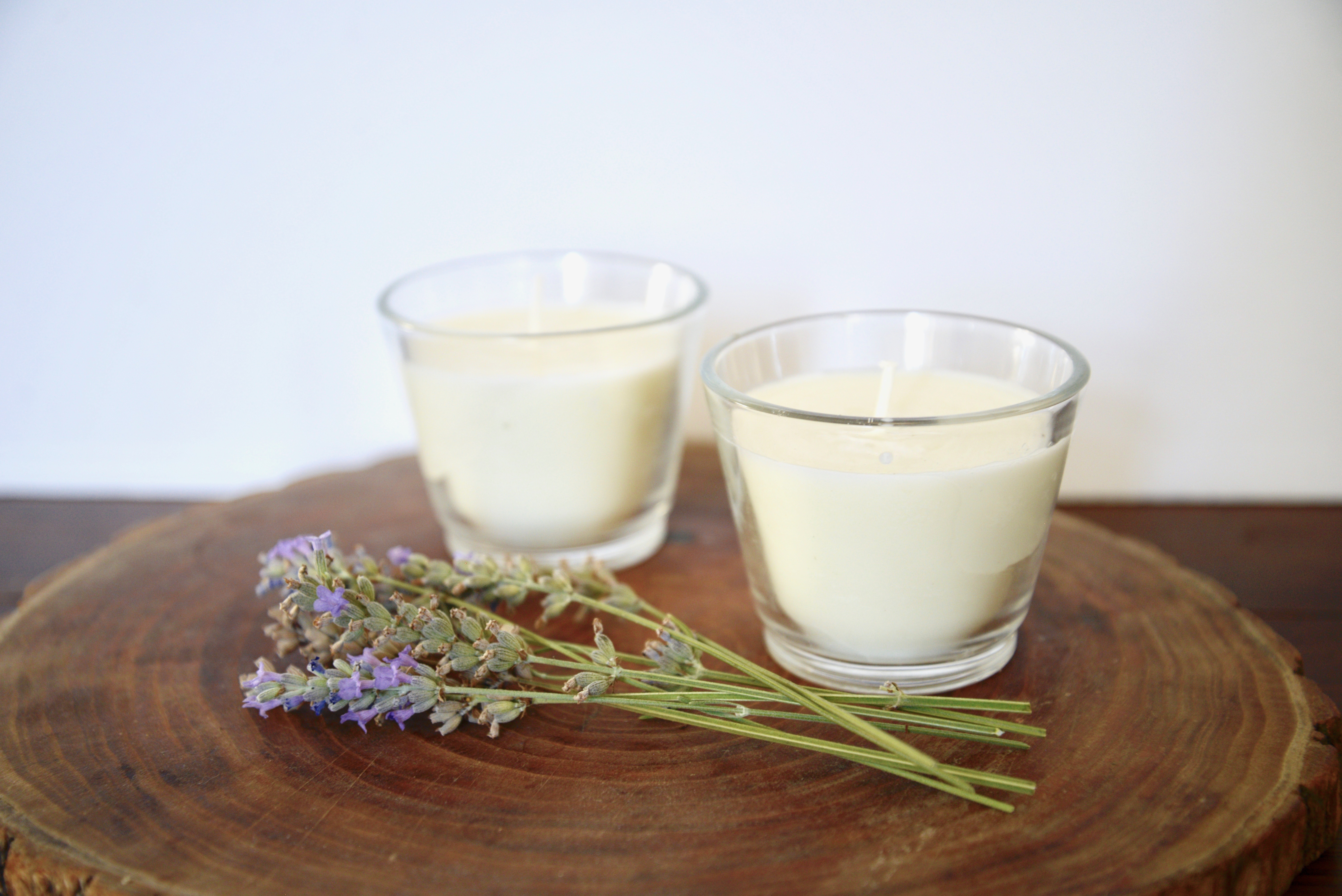 soy wax and bees wax candles 