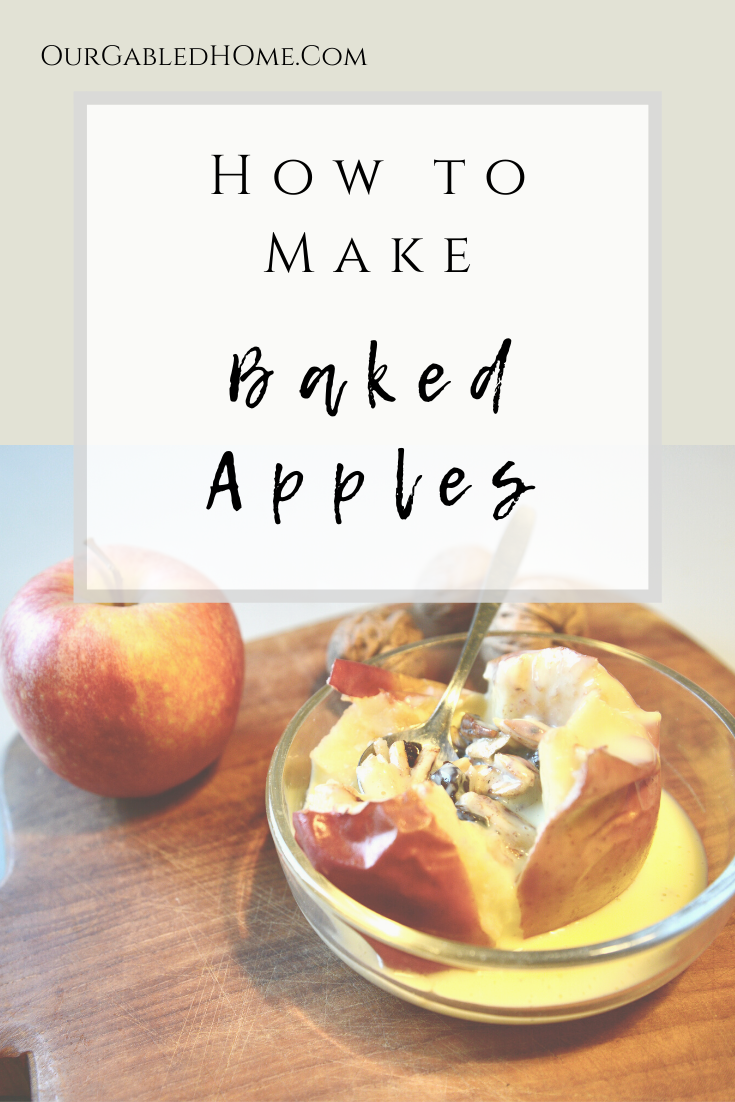 How to make baked apples