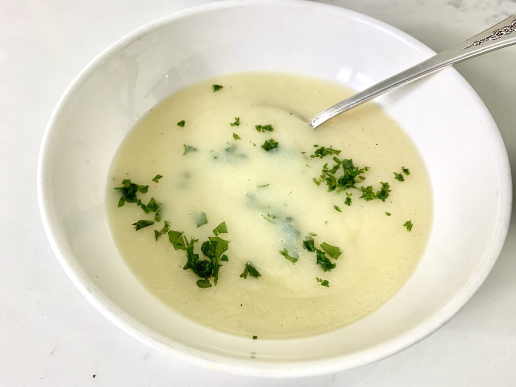 celery root soup