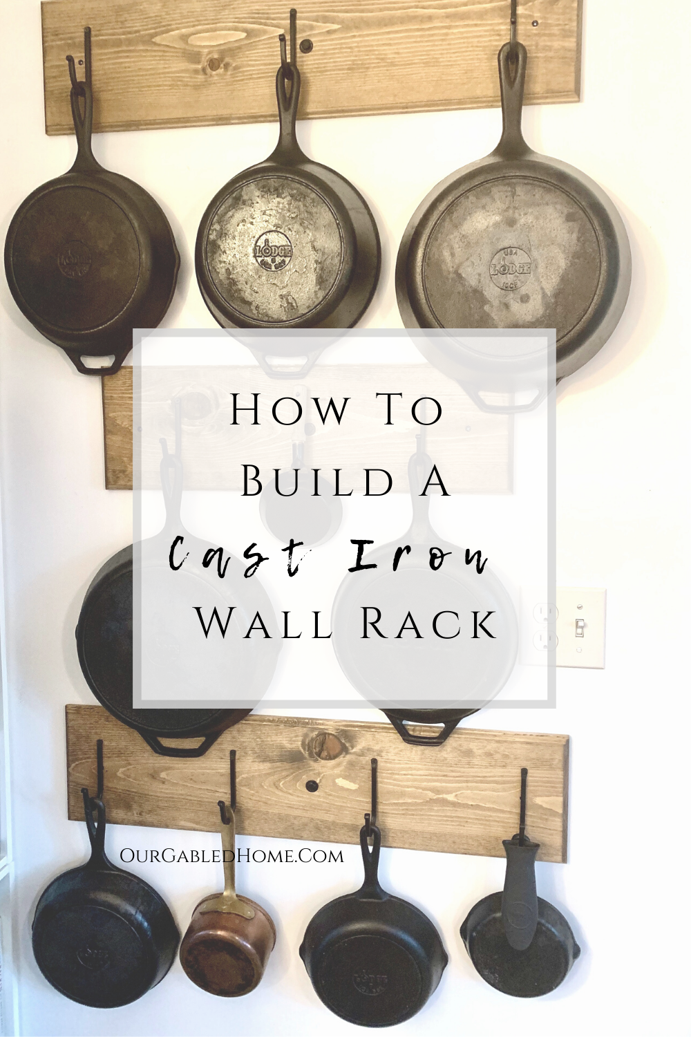 How to build a Cast Iron Wall Rack