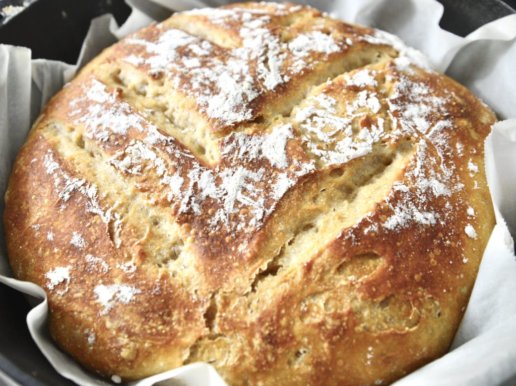 sourdough bread crust