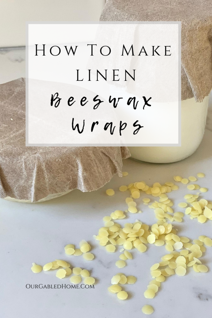 How to make Linen beeswax wraps