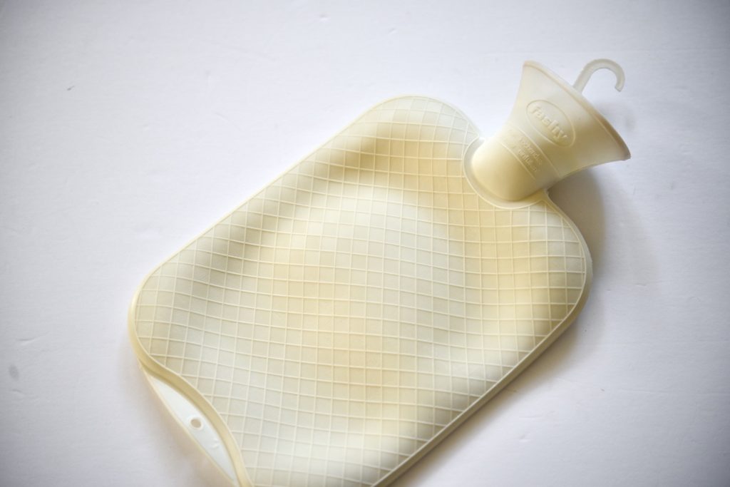 German made hot water bottle without cover