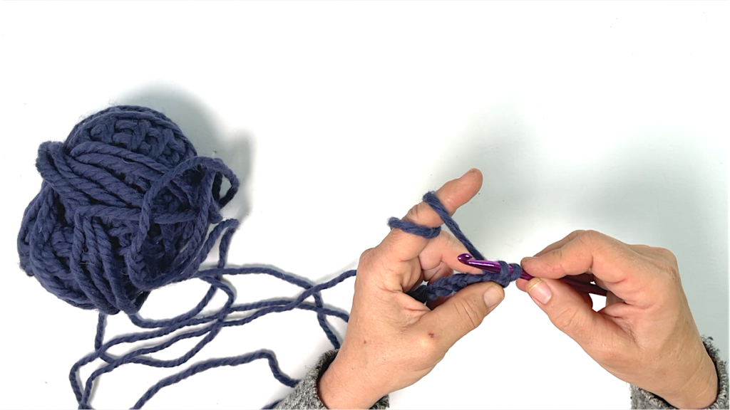 single crochet stitch