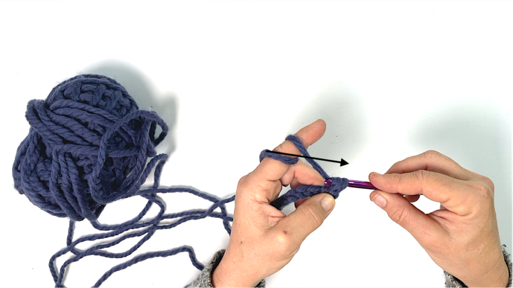 single crochet stitch