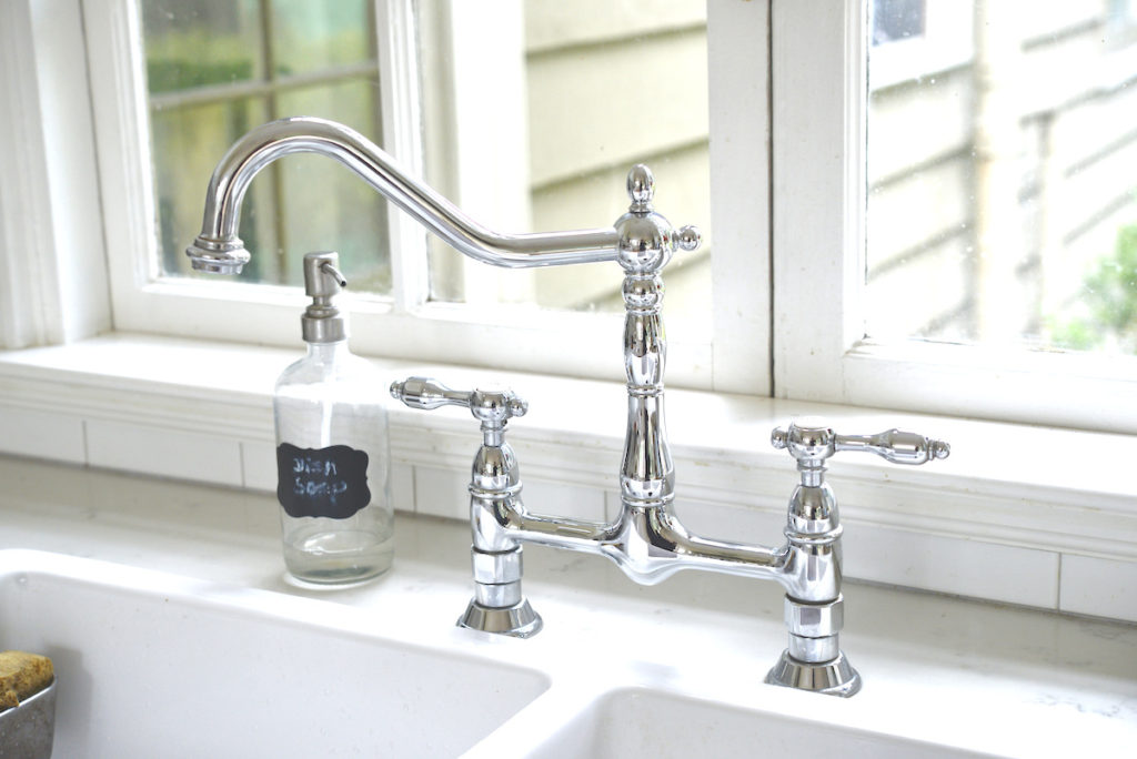 vintage-style faucet
