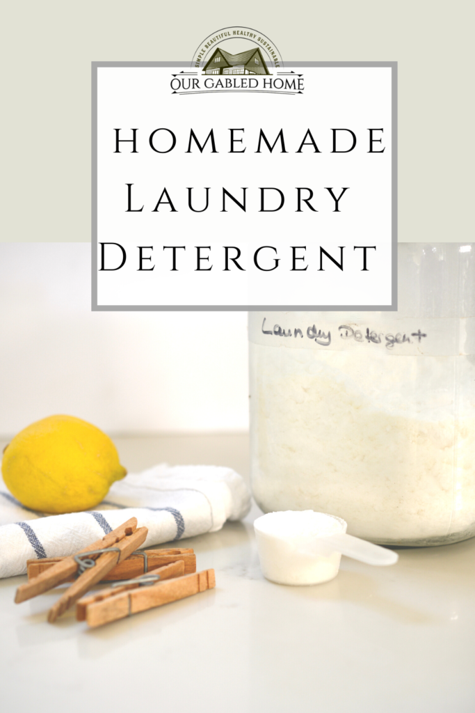 How to Make Laundry Detergent with Only 3 Ingredients