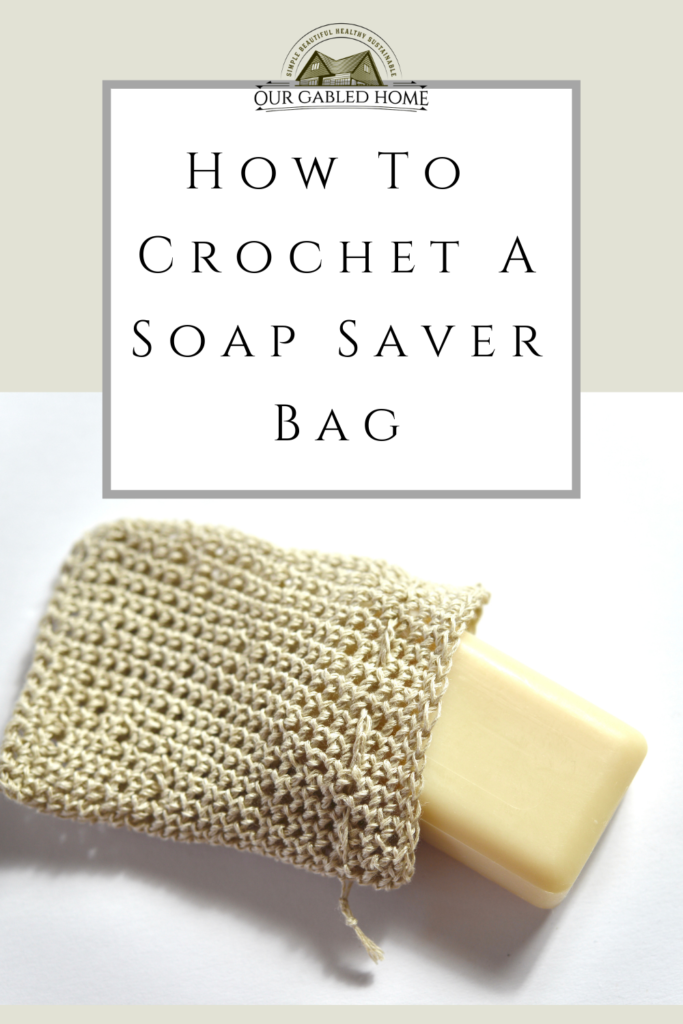 How to crochet a soap saver bag