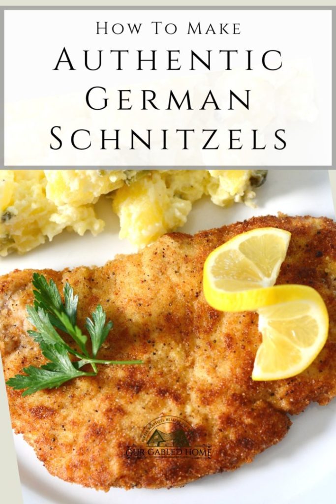 How to make Authentic German Schnitzels